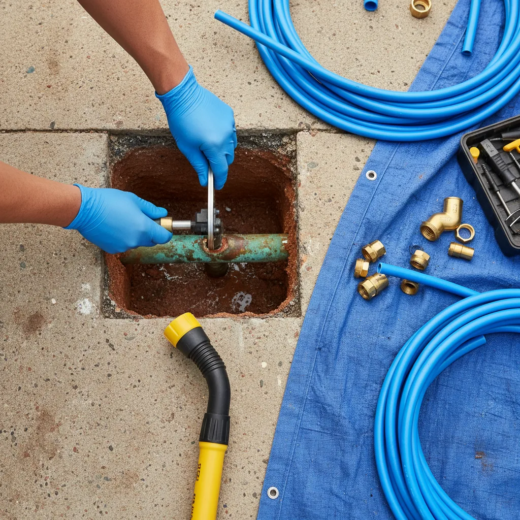 Slab Leak Repair